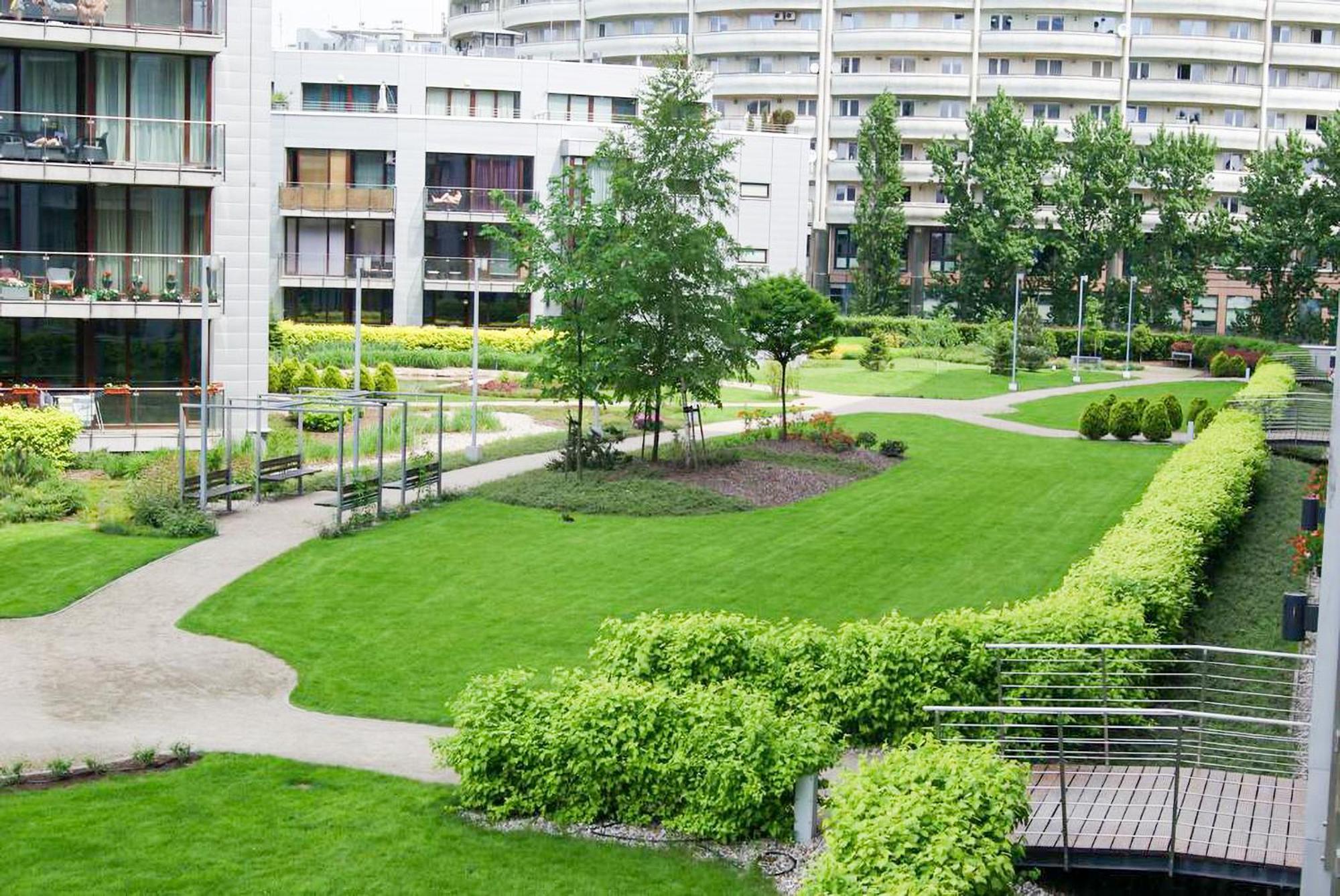 Apartamenty Triton Park Varsó Kültér fotó