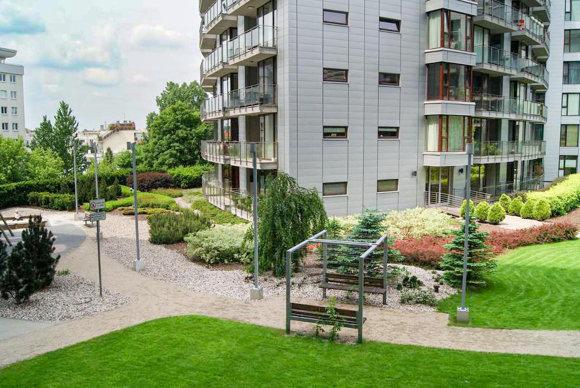 Apartamenty Triton Park Varsó Kültér fotó
