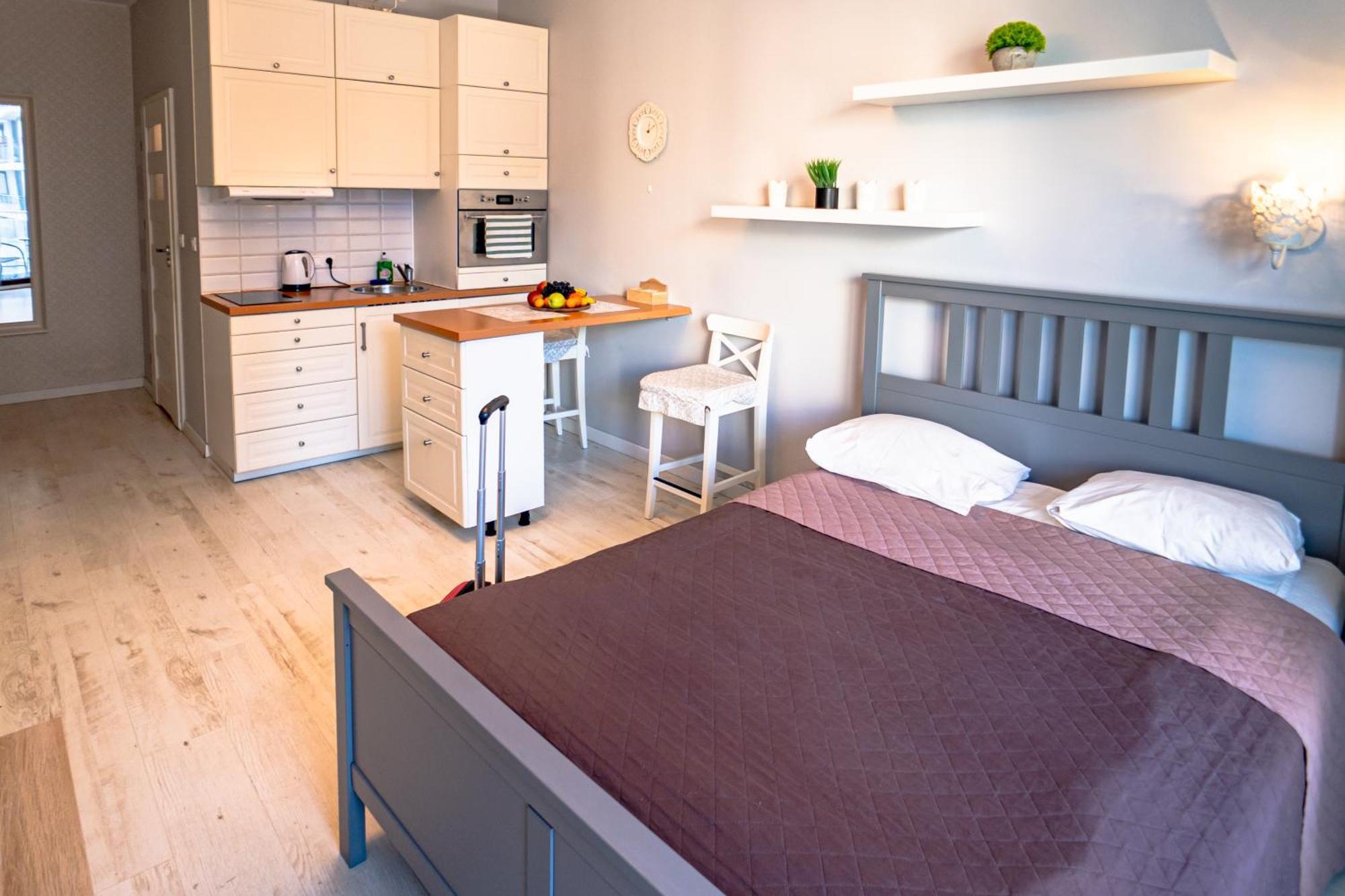 Apartamenty Triton Park Varsó Szoba fotó