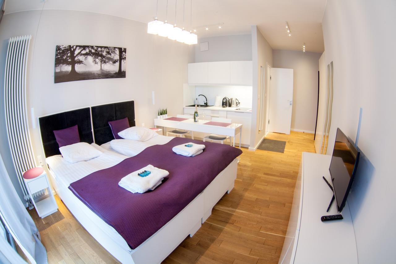 Apartamenty Triton Park Varsó Kültér fotó